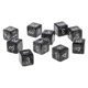 thumbnail image 1 of 10 Piezas De Dados De Seis Lados D6 Jugando D d Rpg Party Games Dados Negro, 1 of 4