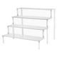 thumbnail image 5 of Claro Transparente Escalera Nivel Acrílico Estante Encimera Elevadores Vitrina 4 Escalera, 5 of 5