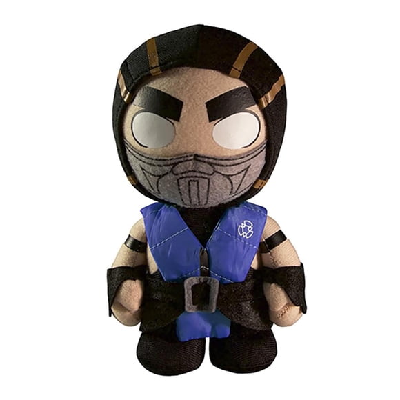 Peluche Mezco Mortal Kombat X Sub Zero, 15 cm, producto oficial