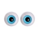 thumbnail image 4 of 2x Ojos De Mu?eca Ojos Móviles Para Accesorios De Halloween Escultura Mu?eca Azul Claro, 4 of 5