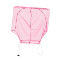 Ioensy - Red De Malla Para La Cara Red De Protección De Cabeza Duradera Para Pescar Caminar Al Aire Libre Senderismo Rosa