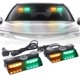 thumbnail image 1 of Luces estroboscópicas XRIDONSEN 2 en 1 para tablero – Emergencia delantera/trasera, 1 of 6