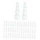 thumbnail image 5 of Kit De 50 Uds De Cuentas De Pesca Apiladas, Se?uelos De Pesca, Aparejos Para Perca, Trucha, Leucomas, Blanco, 5 of 5