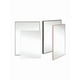 thumbnail image 2 of Espejo Rectangular 40x50cm Plast Office 4 Tonos Metalizados Negro, 2 of 2