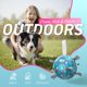 thumbnail image 3 of Juguete para perro QDAN Pelota de fútbol con correas - Juguete para piscina, 3 of 9