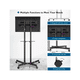 thumbnail image 2 of Soporte Tv Pedestal Con Ruedas 32-70 Pulgadas Color Negro, 2 of 2