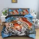 thumbnail image 1 of x1206 Bed Sheets Tiger Bedding Set For Bedroom Duvet Cover Animals Comforter Covers Twin ​Size Quilt Cover With Pillowcase /PCS 3-Piece Bedding Set (1 Duvet Cover + 2 Pillow Shams) nj1206, 1 of 5
