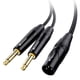 thumbnail image 1 of Cable divisor dual 1/4 a XLR de Cable Matters – 101 cm, 1 of 7