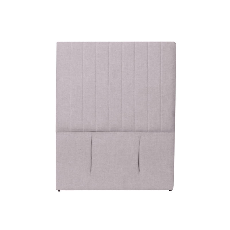 Latam Home - Respaldo Sorrento Lino Gris Claro 1 Plaza