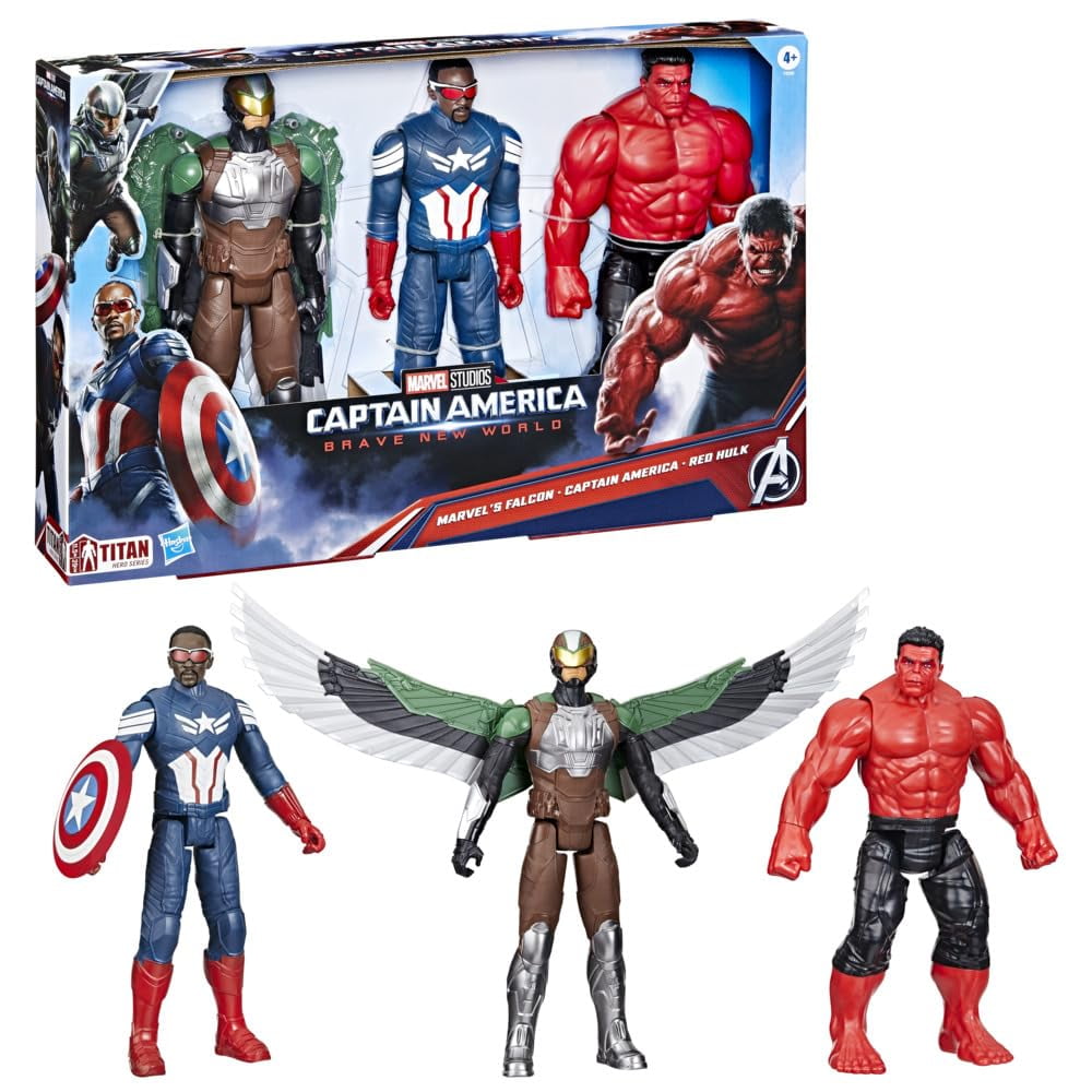 Juego De Figuras De Acción De Los Vengadores De La Serie Titan Hero De 30 Cm De Marvel