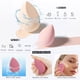 thumbnail image 2 of Juego de 5 esponjas de maquillaje: 4 esponjas de belleza para mezclar, con soporte y estuche, ideales para cremas, polvos y líquidos (rosa)., 2 of 6