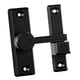 thumbnail image 3 of Protector De Pestillo De Puerta, Pestillo Abatible Universal Para Puerta, Oficina En Casa, Puerta Corredera De Granero, Color Negro, 3 of 5