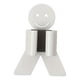 thumbnail image 1 of 1pc Smiley Face Mop Hook - Convenient Storage Rack for Bathroom Mops and Clips, 1 of 4