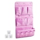thumbnail image 2 of Bolsas De Almacenamiento Contenedor De Tela Oxford Para Dormitorio Cosmético Rosa 37cmx66cm, 2 of 3