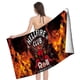 thumbnail image 4 of The Hellfire Club Toalla de playa de secado rápido con diseño temático, regalo para mujeres y niñas, ideal para cumpleaños, fans, amantes de la música, uso en la playa o al aire libre, 78 × 150 cm, 4 of 6