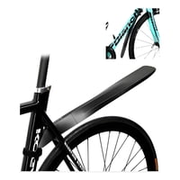 Lilioo - Set Tapabarros Delantero + Trasero De Bicicleta Fixie Y Ruta Negro