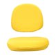 thumbnail image 2 of Estiramiento Silla giratoria suave Funda de oficina Silla de ordenador Fundas Amarillo, 2 of 5