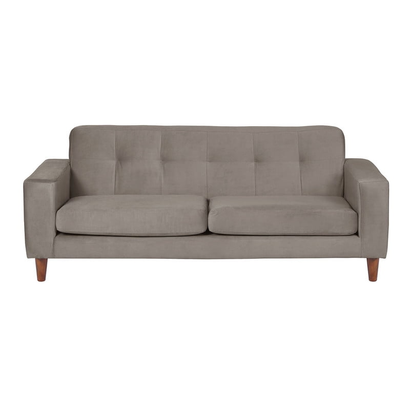 Latam Home - Sofa Salerno 3c Tela Velvet Gris