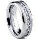 thumbnail image 1 of ANILLO Metal Masters 1 ct Zircón Cúbico de Titanio, 1 of 7