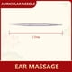 thumbnail image 1 of copper gua sha stick facial beauty foot point ear point probe head massage stainless brass steel metal massage tools, 1 of 3