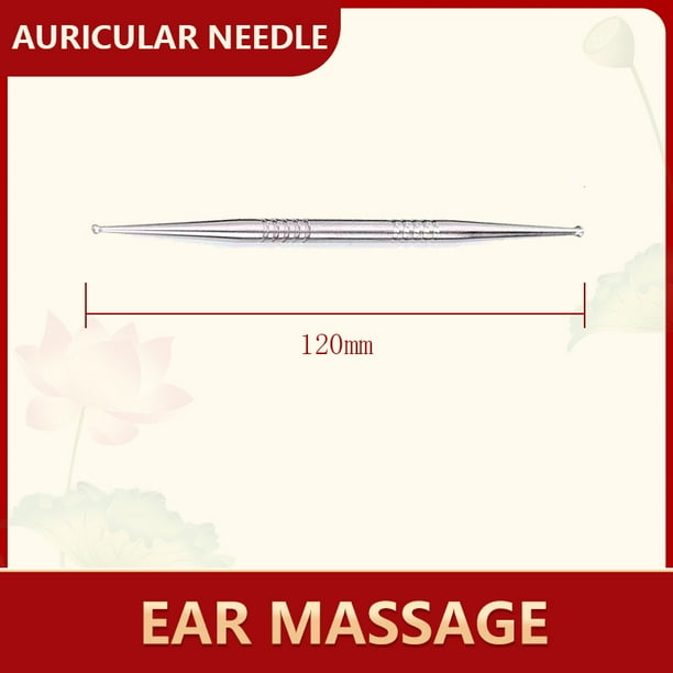 copper gua sha stick facial beauty foot point ear point probe head massage stainless brass steel metal massage tools