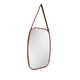 thumbnail image 1 of Espejo Rectangular Colgante Con Cuerda Cuero 65cm, 1 of 1