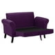 thumbnail image 3 of Banqueta Baul + Respaldo Lua 2c Felpa 20 Morado, 3 of 6