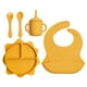 thumbnail image 1 of 5-Piece Food-Grade Silicone Baby Tableware Set - Perfect for Feeding, Learning, and Growing!, 1 of 4