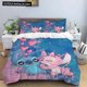 thumbnail image 1 of Stitch Duvet Cover Home 100% Microfiber Quilt Cover Pillowcase Bedding Set Multi-piece Set 2pcs/3pcs Single Double Full Size, 1 of 5