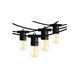 thumbnail image 1 of Luz guirnalda eléctrica led 10 ampolletas luz cálida 2700k negro, 1 of 3