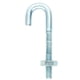 thumbnail image 1 of J-Bolt Hampton, chapado en zinc plateado, 0.625 pulgadas de largo, 50 kg, paquete de 10, 1 of 1