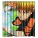 thumbnail image 1 of Cortina de ducha Naruto Helix Bolus, juego de cortina de baño con ganchos, tamaño 66 x 72 pulgadas, 1 of 3