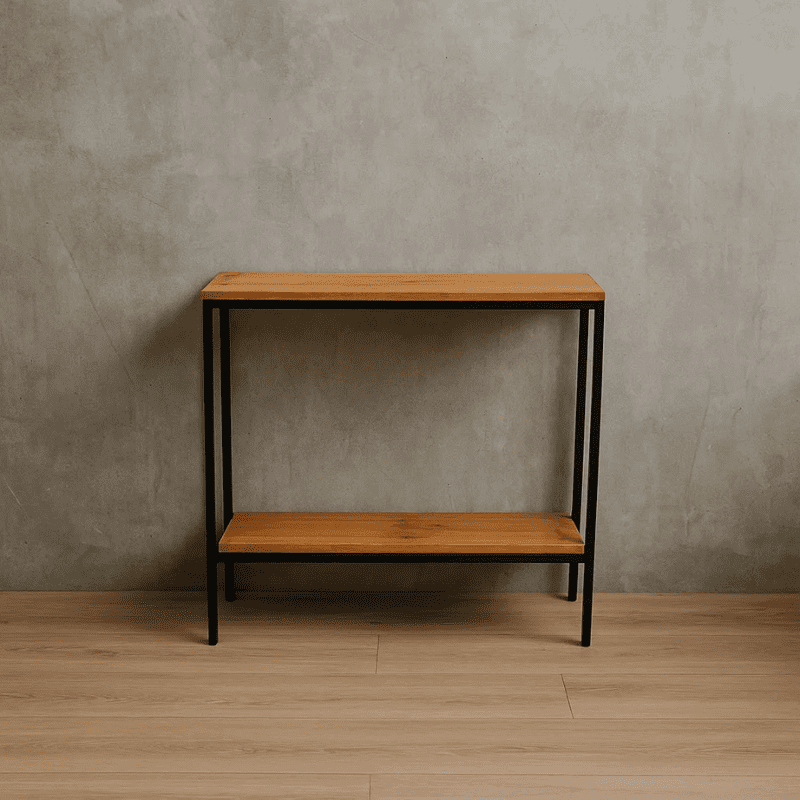 Timi - Mesa De Entrada Doble Estilo Loft