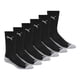 thumbnail image 1 of Pack De 6 Calcetines Crew Gris Tallas 10 13 Ee Uu, 1 of 4