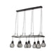 thumbnail image 1 of Lampara Colgante De Metal 6 Ampolletas Lampara De Techo, 1 of 3