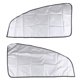 thumbnail image 5 of 1 Par De Cortinas Protectoras Parasol Magnéticas De Doble Cara Para Ventana Oblicua De Coche, 5 of 5