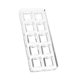 thumbnail image 1 of Placa Acrílica Base Transparente Para Probador De Interruptores Para Tablero Cherry Mx Switch 2x5, 1 of 5