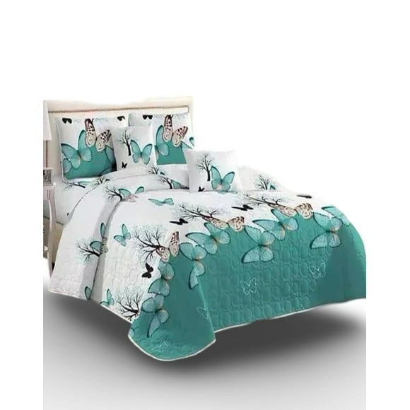 Quilt Verano King Super K + Fundas Almohada D1