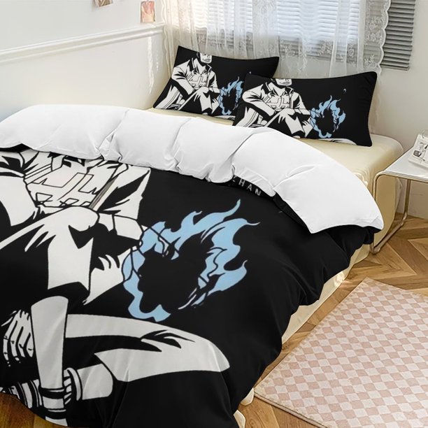 Marco Bed Duvet Cover Funny Anime Cartoon Bedding Sets Lightweight 3 Piece Comforter Sets