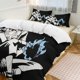 thumbnail image 1 of Marco Bed Duvet Cover Funny Anime Cartoon Bedding Sets Lightweight 3 Piece Comforter Sets, 1 of 5
