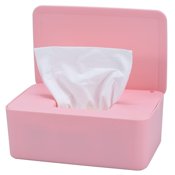 Dispensador de toallitas SOCOMAN mantiene las toallitas frescas (rosa)