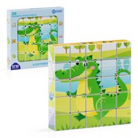 Bloques Magnéticos Contixo St10 25 Piezas Animales De La Jungla