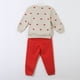 thumbnail image 2 of Conjunto Buzo Niña Print Corazones Minnie Beige Disney, 2 of 4