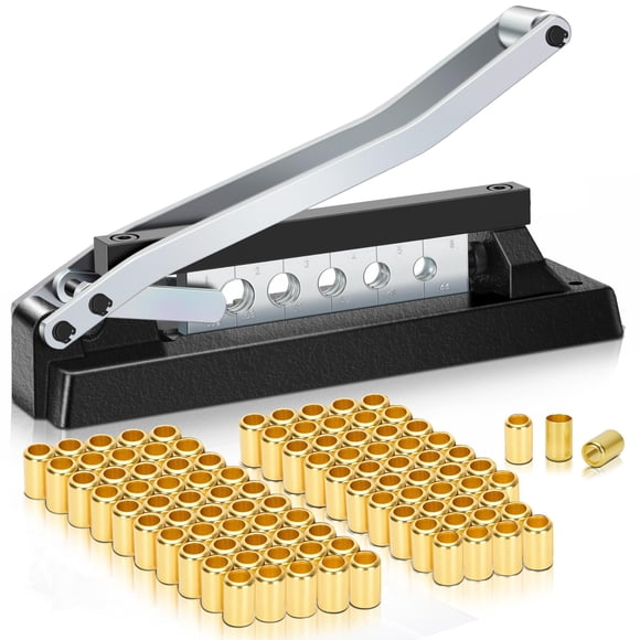 Engarzadora de mangueras Drkerr Heavy Duty Standard con casquillos, 50 unidades
