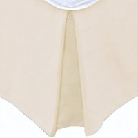 Mallorca - Faldón 144 Hilos Clásico Liso 1 Plaza Crudo