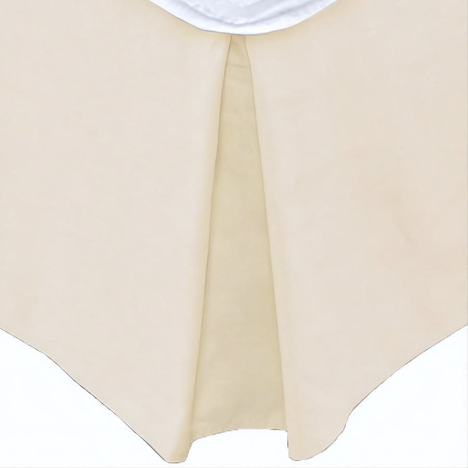 Mallorca - Faldón 144 Hilos Clásico Liso 1,5 Plazas Crudo