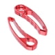 thumbnail image 3 of Manillar De Bicicleta Extremo MTB Bicicleta De Carretera Plegable Manillar Auxiliar Pu?os Rojo, 3 of 5