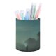 thumbnail image 1 of Cabeza de Sirena -theme Cylinder Pen Holder Pencil Organizer with Flannel Lining PVC Leather Material Cardboard Base for study work 10*8CM, 1 of 6