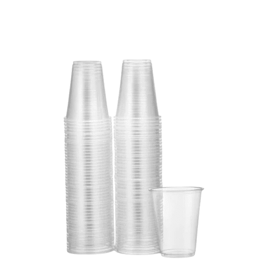 Genérica - Vasos Plásticos 7oz Pack 200und Desechables Cotillón