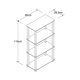 thumbnail image 4 of Librero Básico, 4 of 4